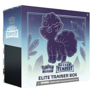 Board Game - Pokemon - TCG Sword & Shield - Silver Tempest - Elite Trainer Box 