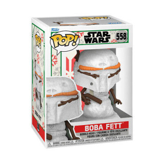 Bobble Figure Star Wars POP! - Boba Fett Snowman 
