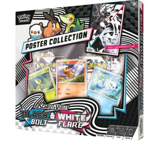 Društvena igra - Pokemon - TCG Scarlet & Violet - Black Bolt & White Flare Poste 