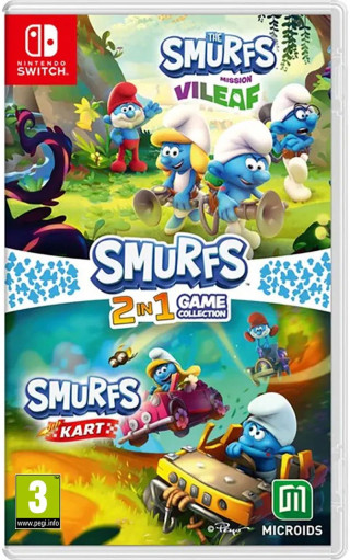 Switch Smurfs - 2 in 1 Game Collection 