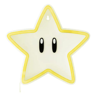 Lampa Paladone - Super Mario - Super Star Wall Mountable LED Neon Light 