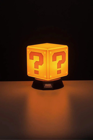 Lampa Paladone Super Mario - Question Block Icon Light V3 