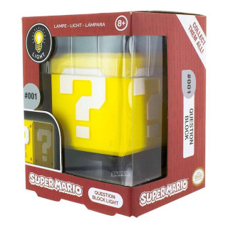 Lampa Paladone Super Mario - Question Block Icon Light V3 