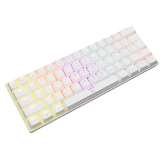 Tastatura White Shark - Shinobi 2 - White - Red switch 