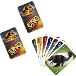 Board Game Mattel UNO - Jurassic World 3- Card Game 