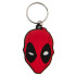 Privezak Marvel Comics - Deadpool Face 6 Cm - Rubber Keychain 
