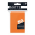 Ultra Pro Matte Deck Protector Sleeves 50 Standard Orange