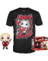 Set Bobble Figure Movie - Suicide Squad POP! & Tee - Harley Quinn - M 