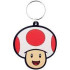 Privezak Super Mario - Toad 6 Cm - Rubber Keychain 