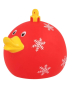 Lilalu Patkica - Red Christmas Ball - Rubber Duck 