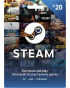 Steam Wallet Gift Card €20  - Digital Code 
