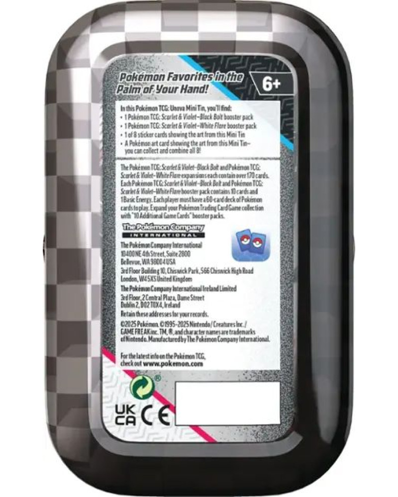 Društvena igra - Pokemon - TCG Scarlet & Violet - Black Bolt and White Flare Min 