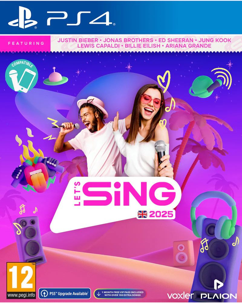 PS4 Let's Sing 2025