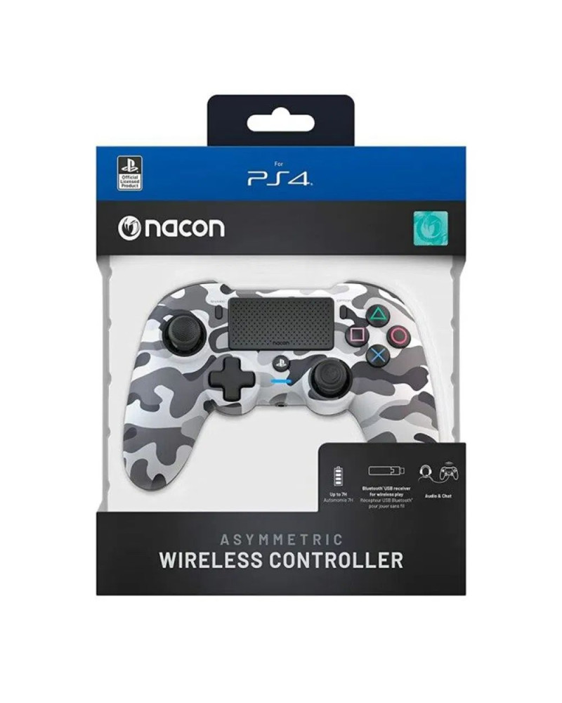 Gamepad Nacon Asymmetric Wireless Controller - Grey Camouflage 