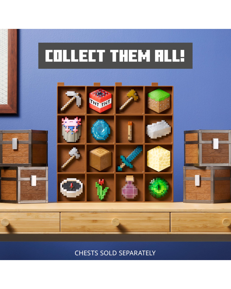 Action Figure Minecraft Inventory Chest - Caves 