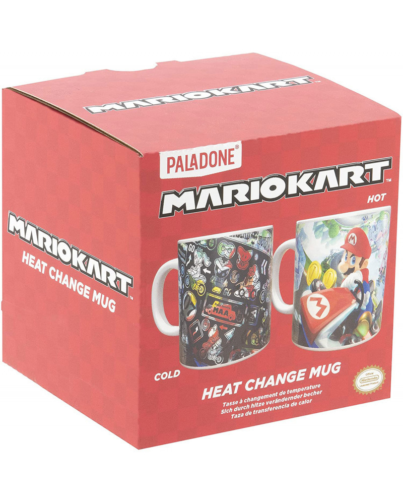 Šolja Paladone Mario Kart Heat Change Mug 