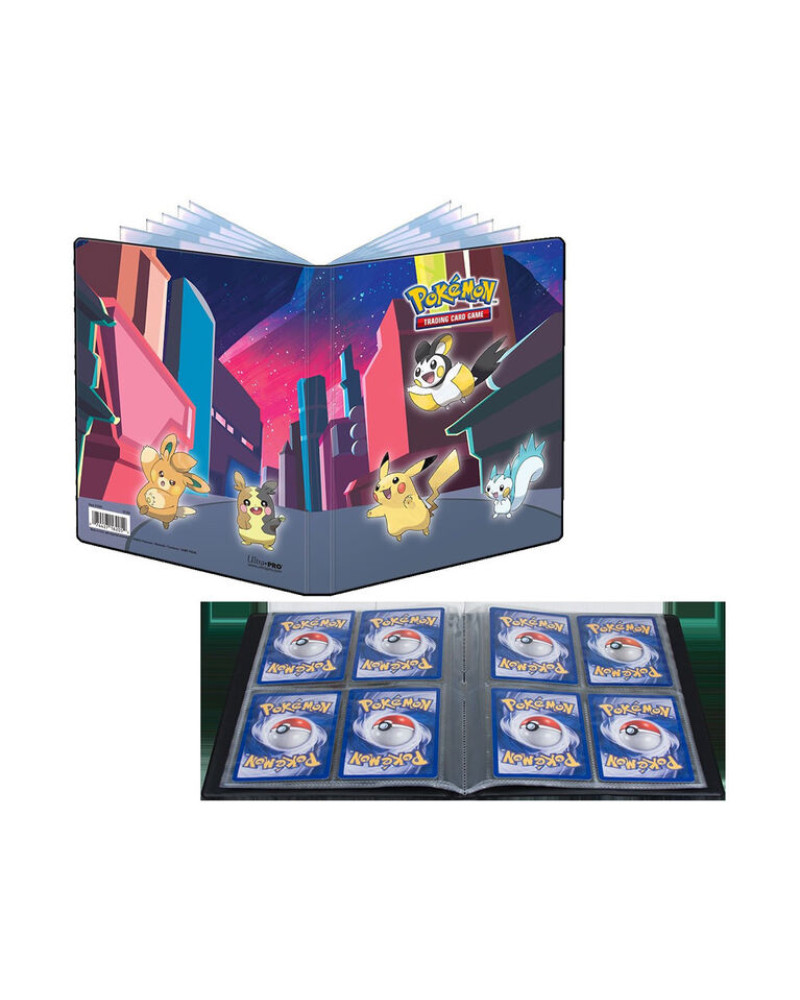 Ultra Pro 4 Pocket Portfolio  - Shimmering Skyline ft. Pikachu 