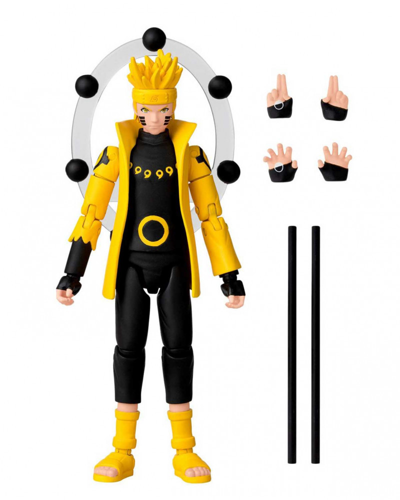 Action Figure Anime Heroes - Uzumaki Naruto - Sage Of The Six Paths Mode 