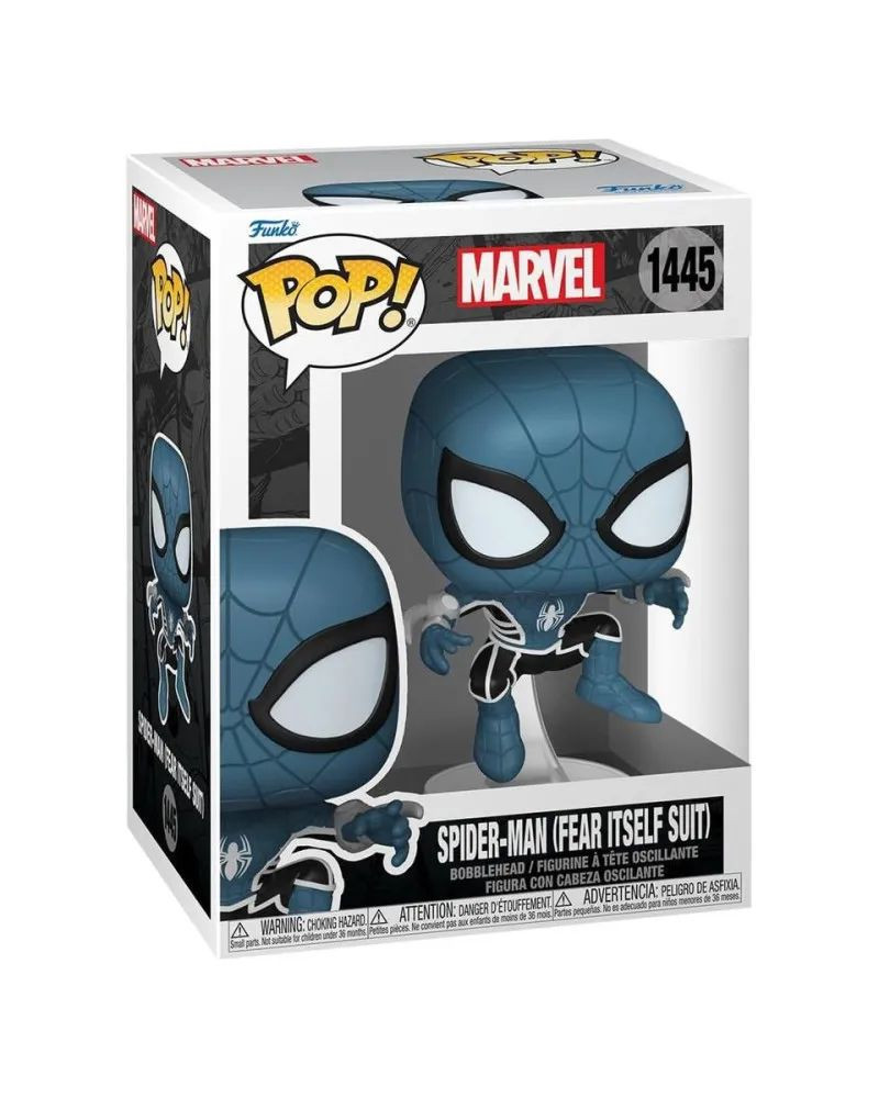 Bobble Figure Marvel - Spider-Man POP! - Spider-Man (Fear Itself Suit) 