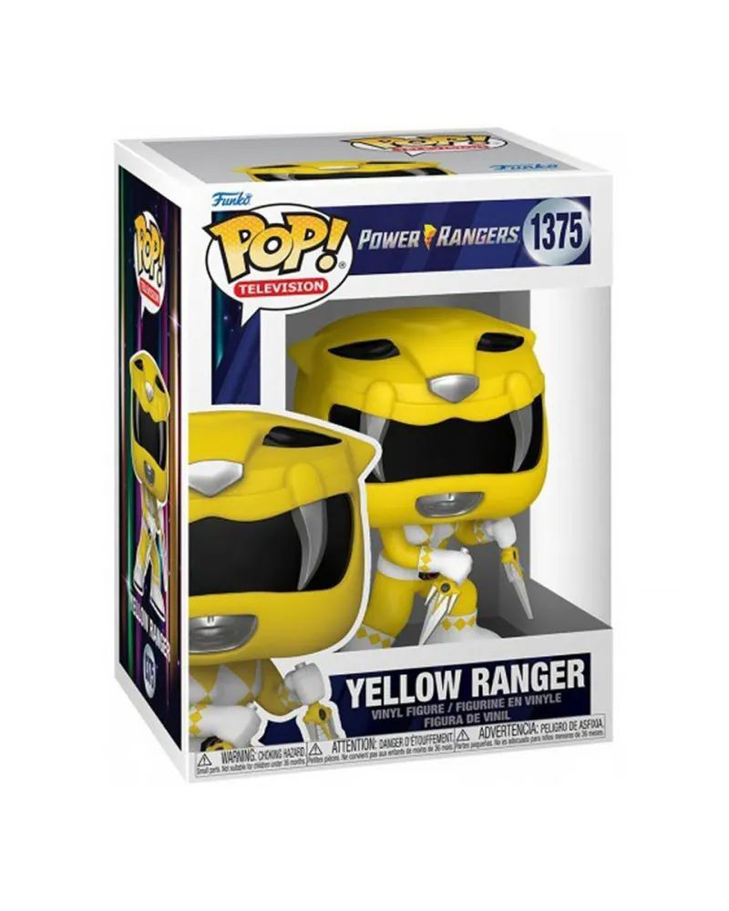 Bobble Figure Power Rangers POP! - Yellow Ranger 