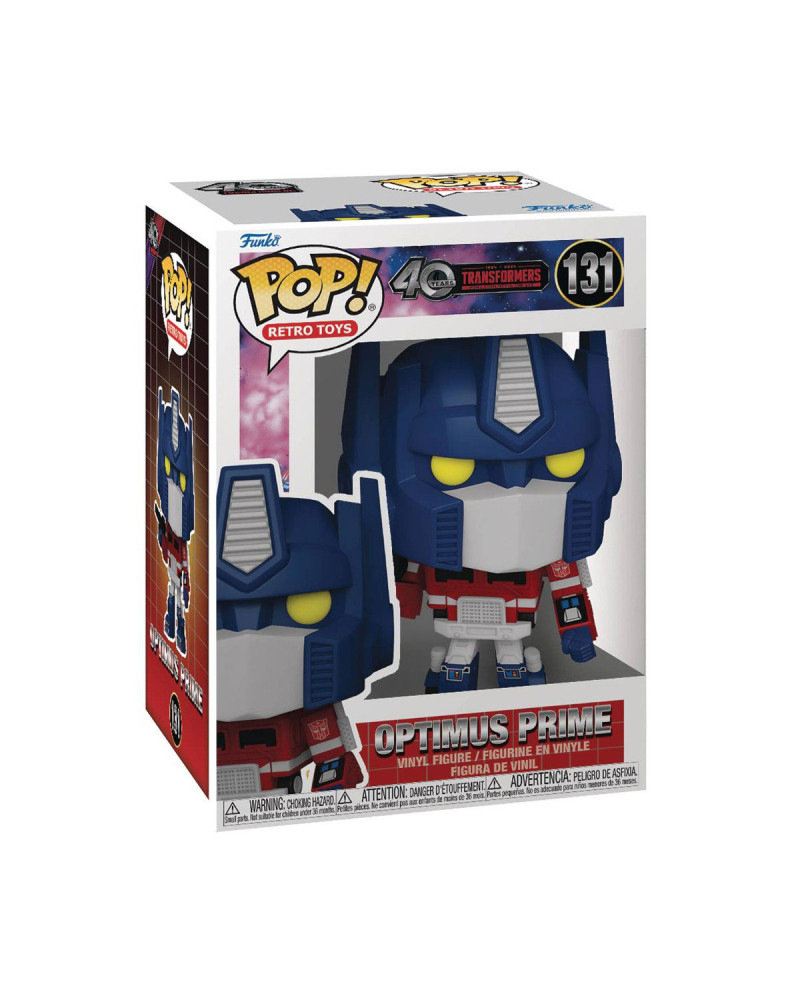 Bobble Figure Retro Toys - Transformers POP! - Optimus Prime #131 