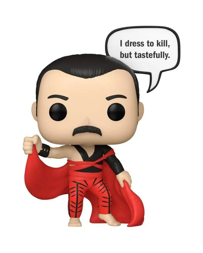 Bobble Figure Rocks - Queen POP! - Freddie Mercury (I Dress to Kill) 