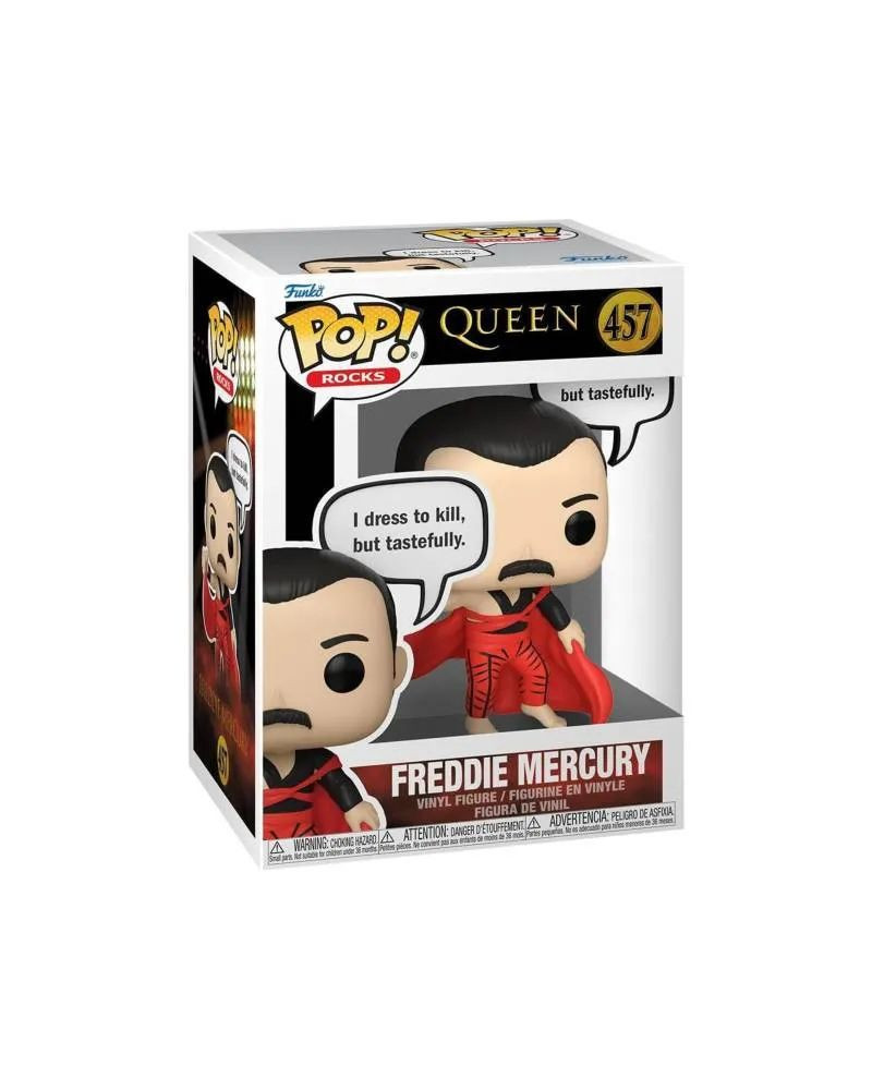 Bobble Figure Rocks - Queen POP! - Freddie Mercury (I Dress to Kill) 