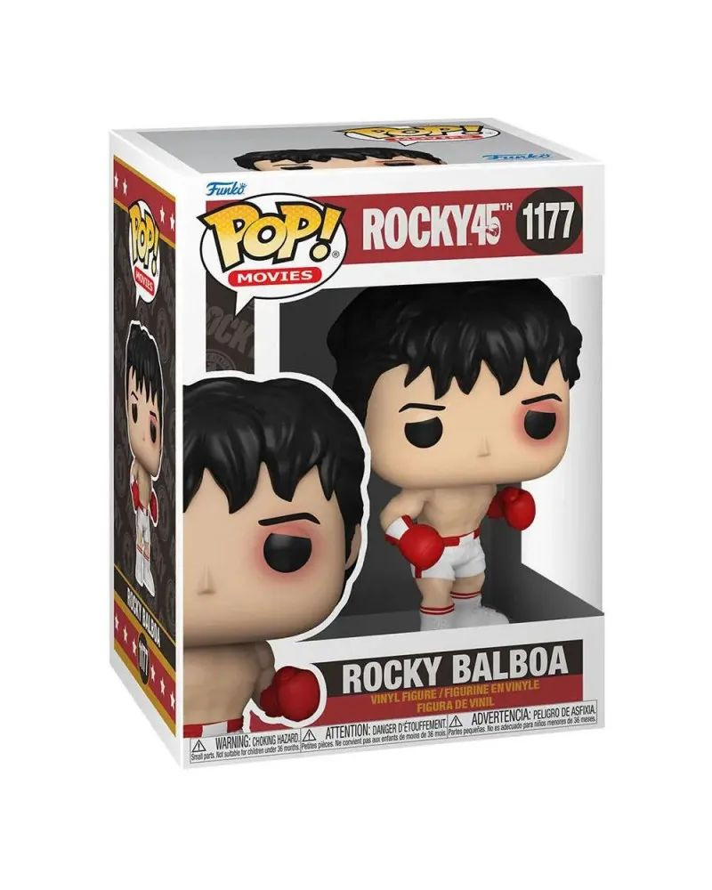 Bobble Figure Rocky 45th Anniversary Pop! - Rocky Balboa 