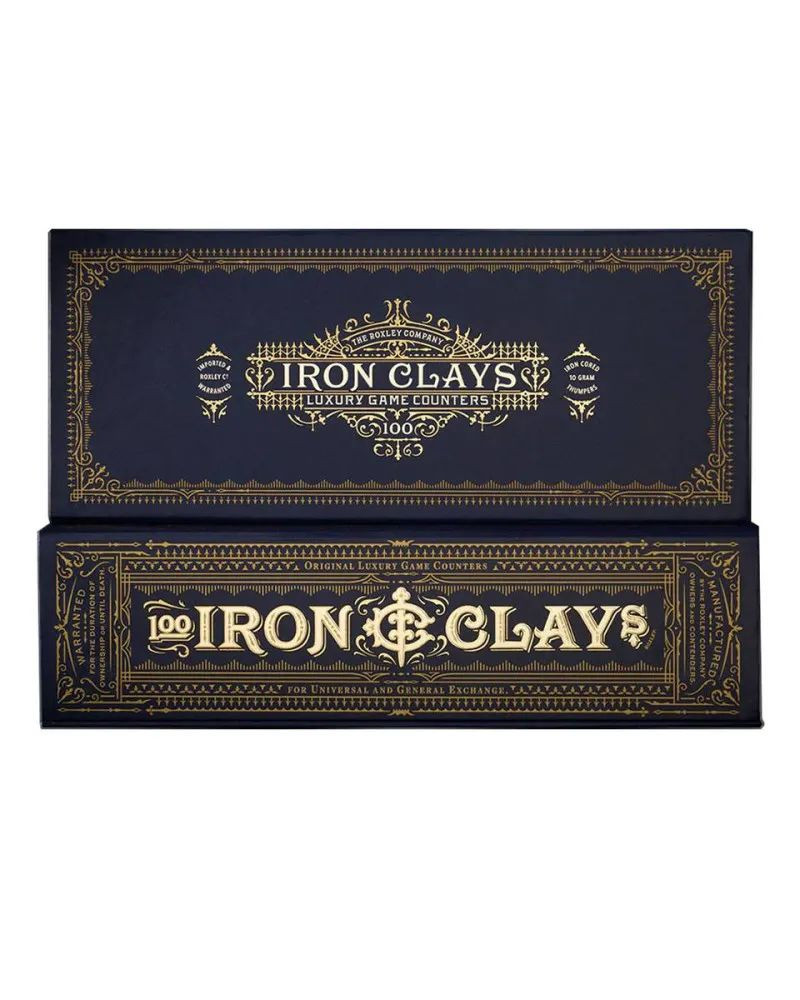 Čipovi za Poker Roxley  - Iron Clays 100 