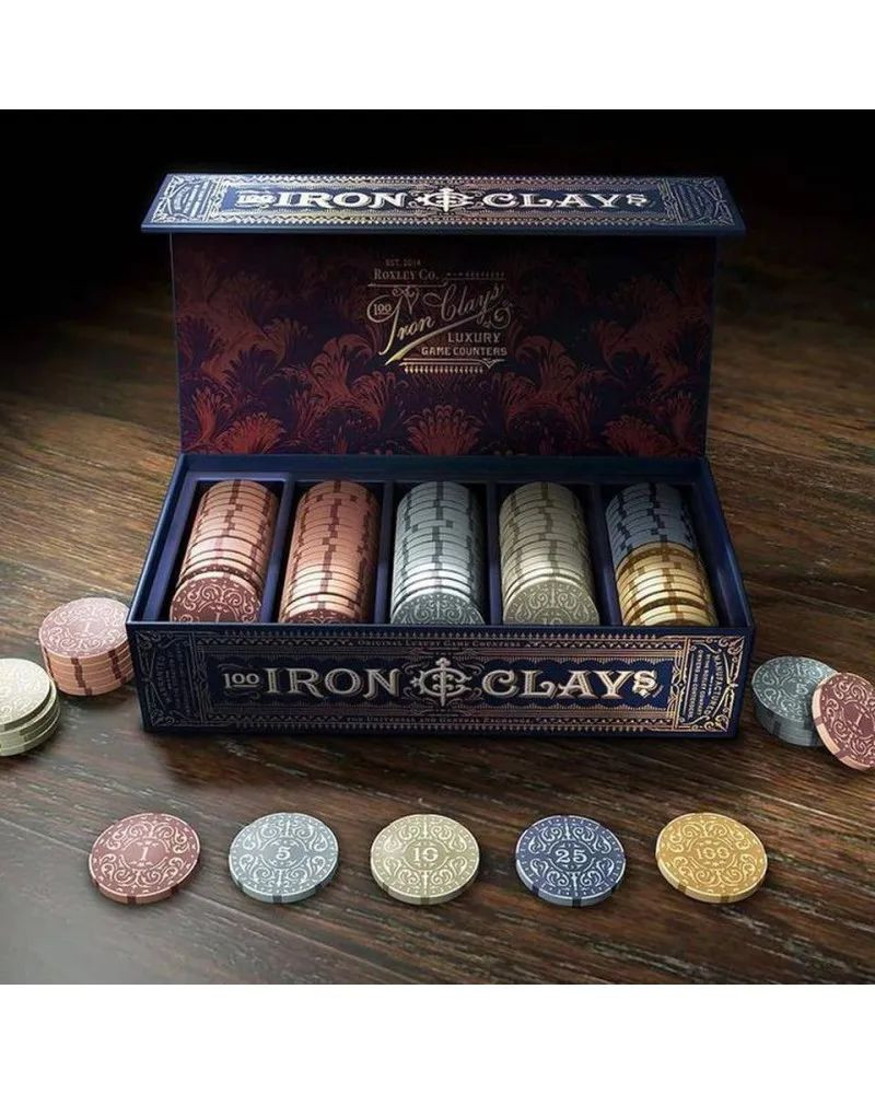 Čipovi za Poker Roxley  - Iron Clays 100 