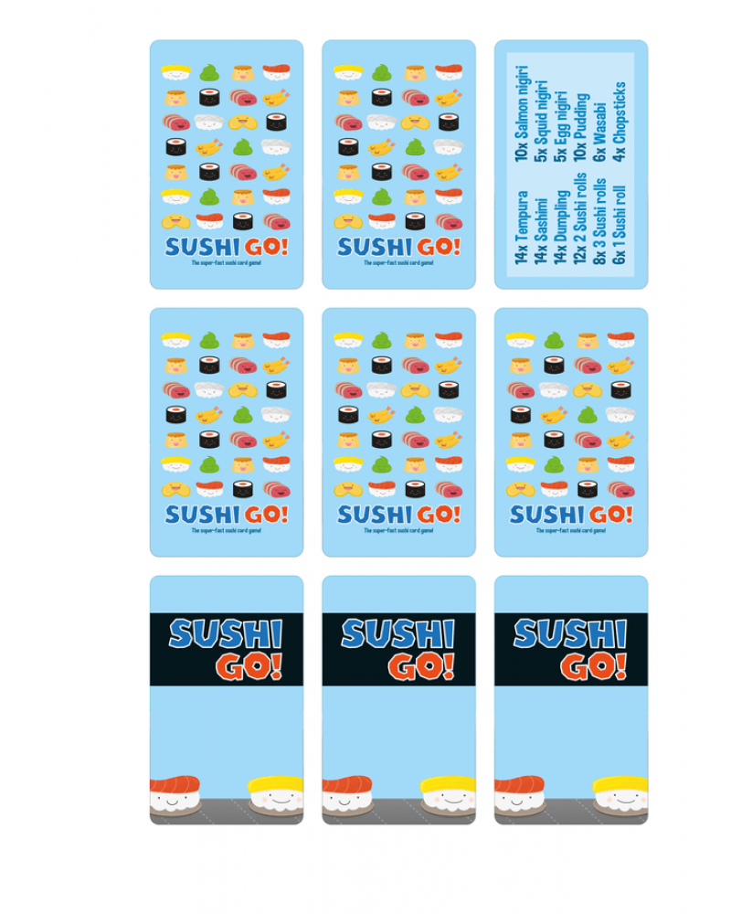 Društvena igra Sushi Go! 