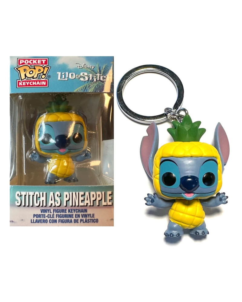 Privezak Pocket POP! - Disney - Lilo & Stitch - Stitch as Pineapple 