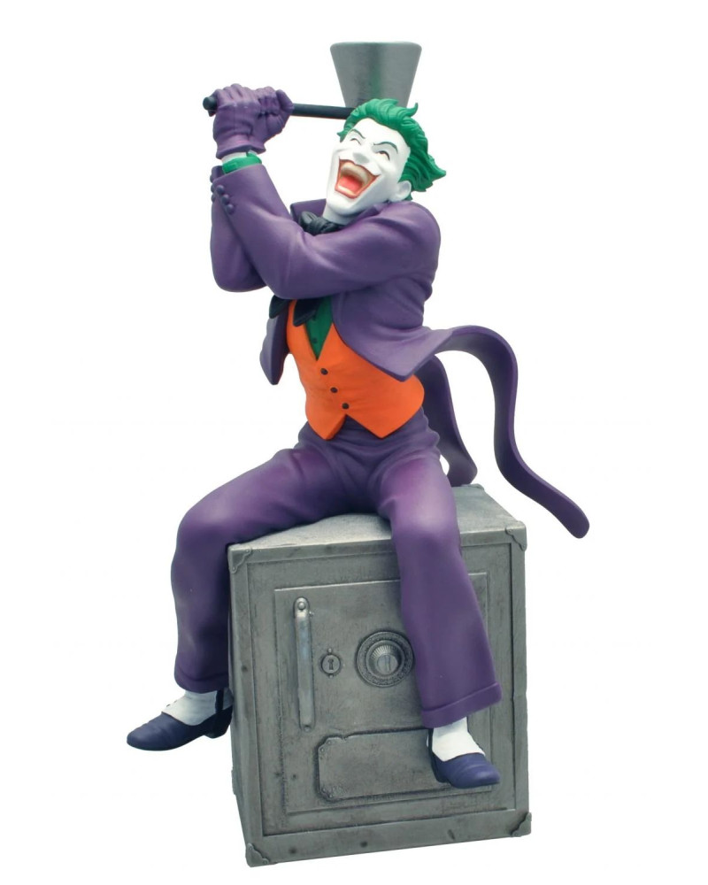 Statue DC Comics - The Joker on Safe Money Box 