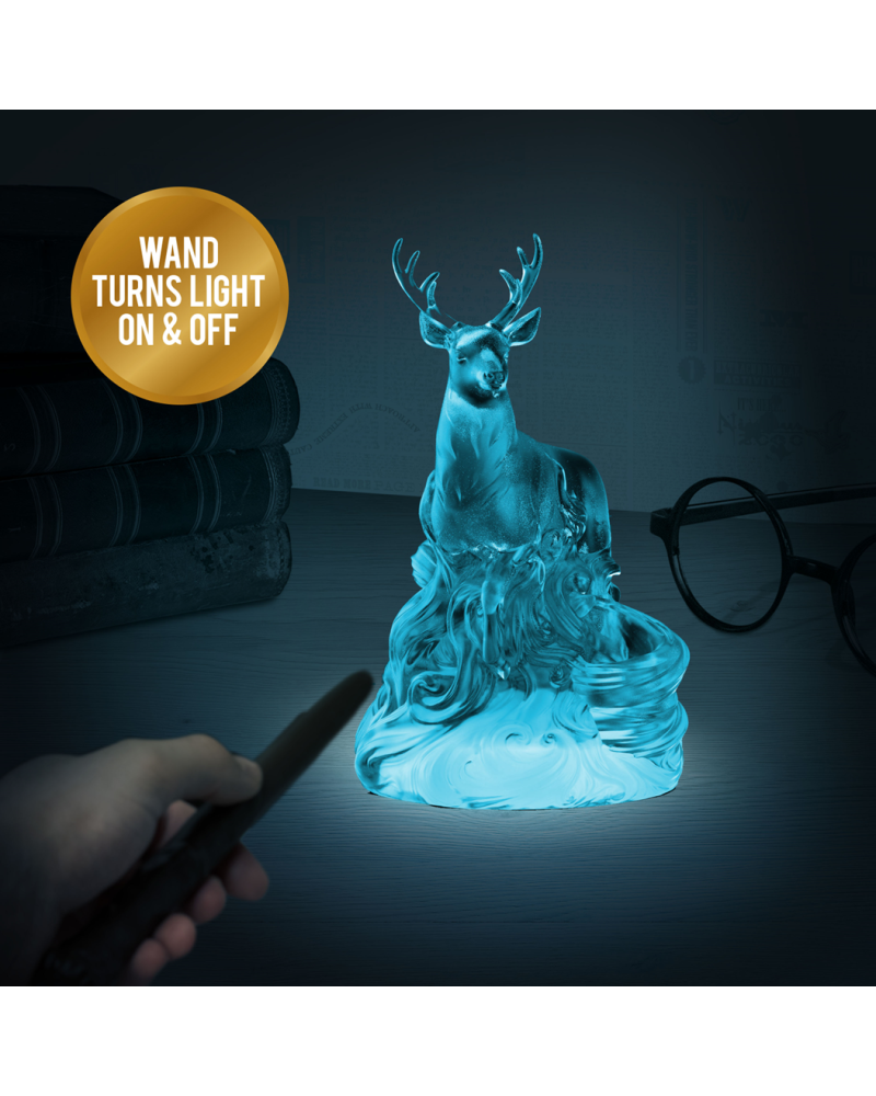 Lampa Paladone - Harry Potter - Patronus Light with Wand Remote Control 