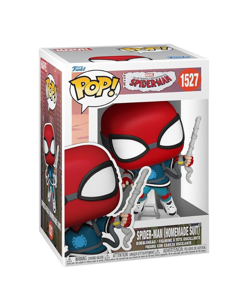 Bobble Figure Marvel - Spider-Man Friendly Neighborhood POP! - Spider-Man (Homem 