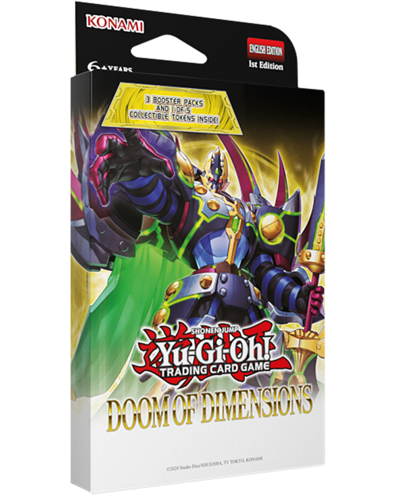 Društvena igra - Yu-Gi-Oh! - TCG Doom Of Dimensions 3 Tuckbox 