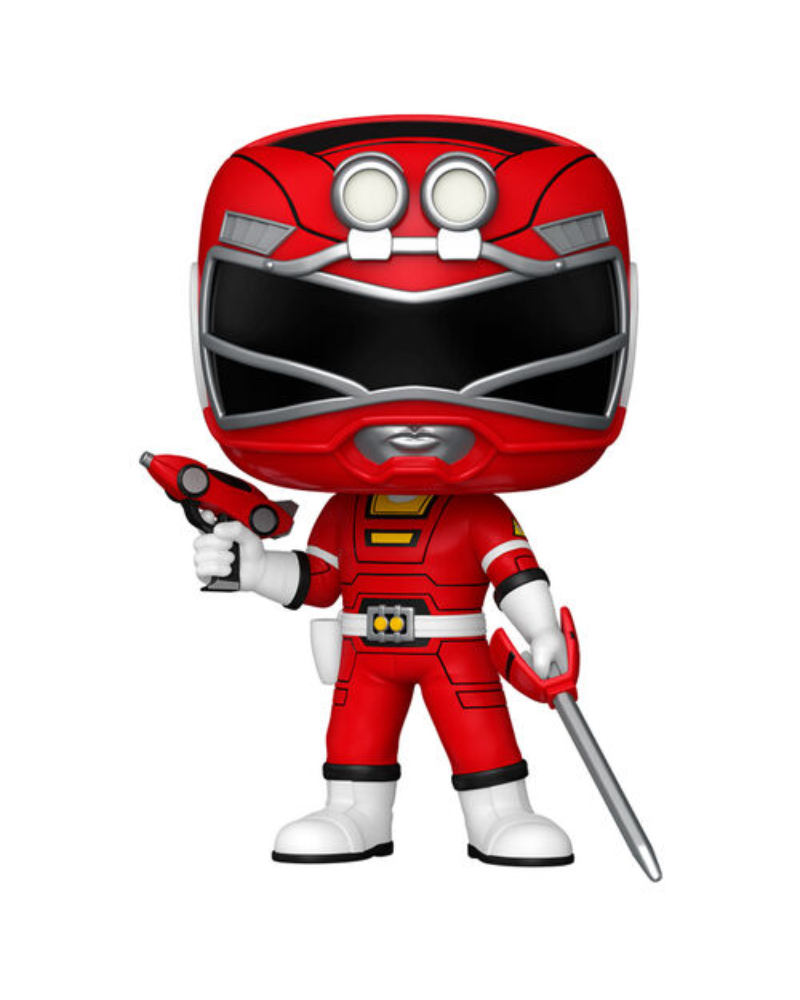 Bobble Figure Television - Power Rangers Turbo POP! - Red Turbo Ranger #1713 