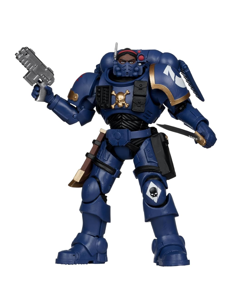 Action Figure Warhammer 40k - Lieutenant in Phobos Armor (Ultramarines) 