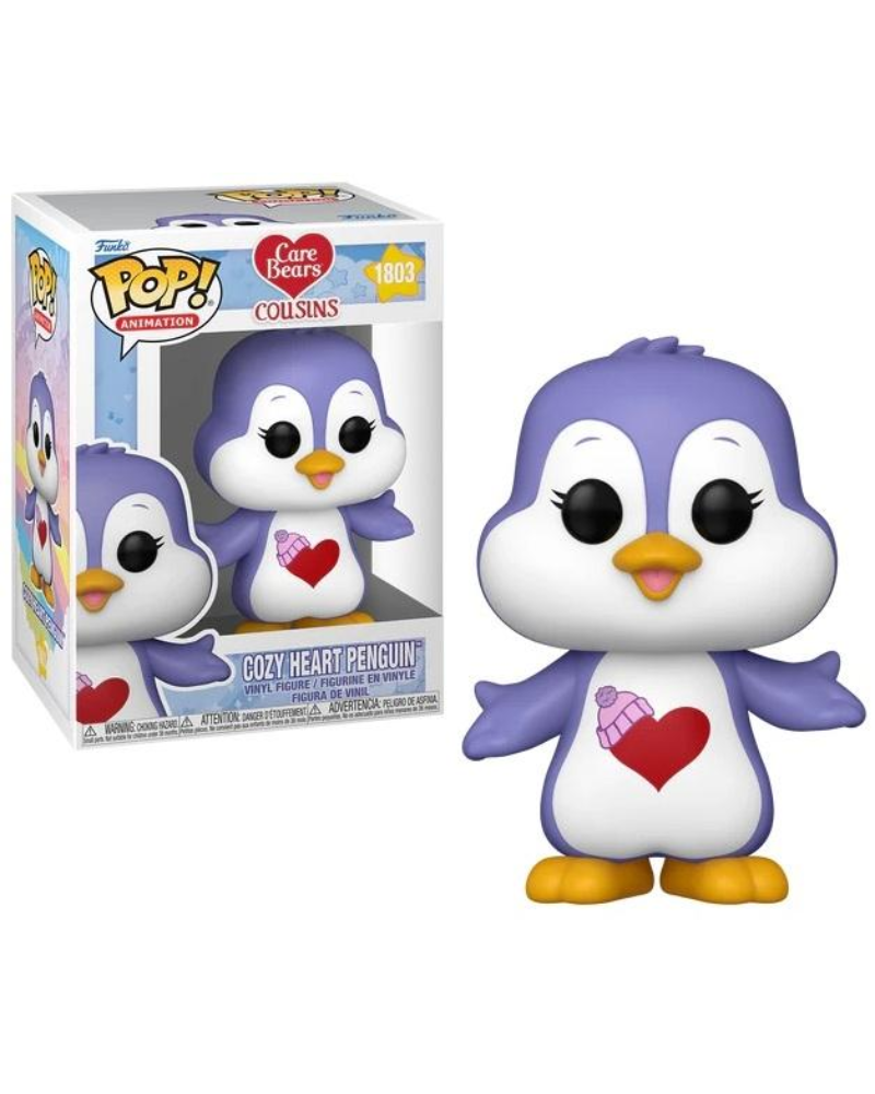 Bobble Figure Animation - Care Bears Cousins POP! - Cozy Heart Penguin #1803 