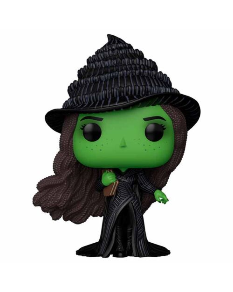 Bobble Figure Movies - Wicked POP! - Elphaba With Grimmerie #1925 