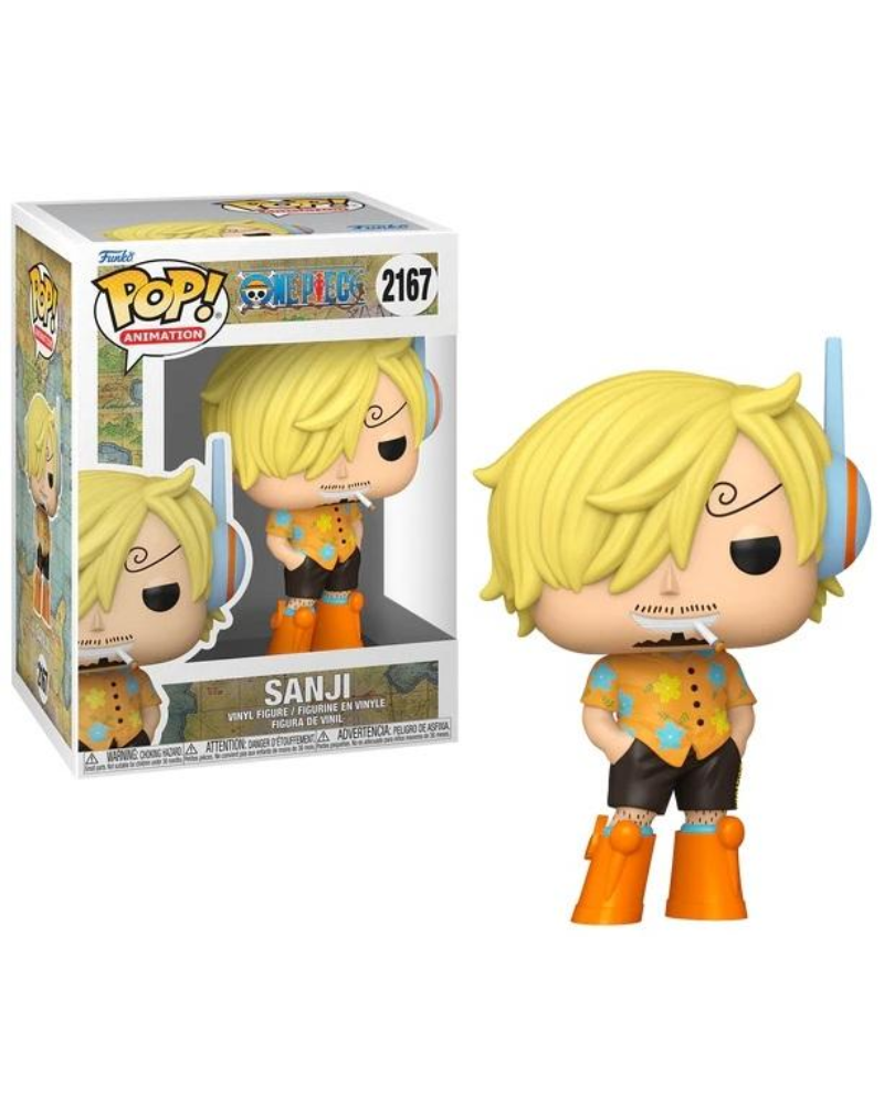 Bobble Figure Anime - One Piece POP! - Sanji (Egghead Arc) #2167 