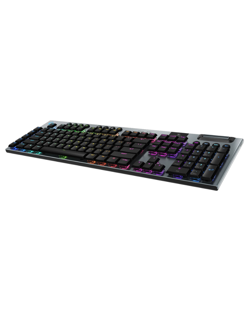 Tastatura Logitech G915 X Lightspeed,LIGHTSYNC RGB, mehaničko-taktilna, Black 