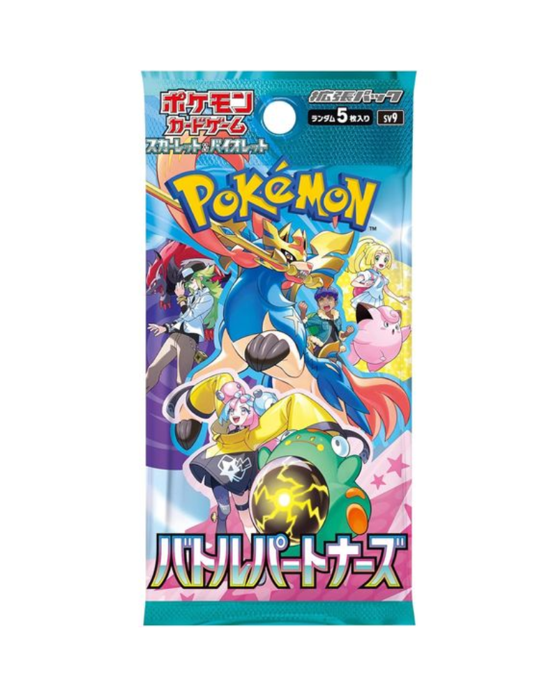 Drustvena igra - Pokemon TCG - SV9 - Battle Partners Booster Pack - JPN 