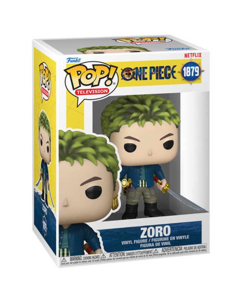Bobble Figure Anime - One Piece POP! - Zoro #1879 
