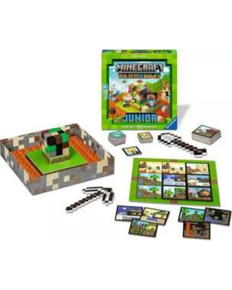 Board Game Minecraft Builders & Biomes Junior 