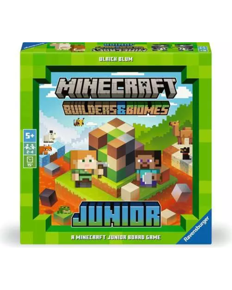Board Game Minecraft Builders & Biomes Junior 