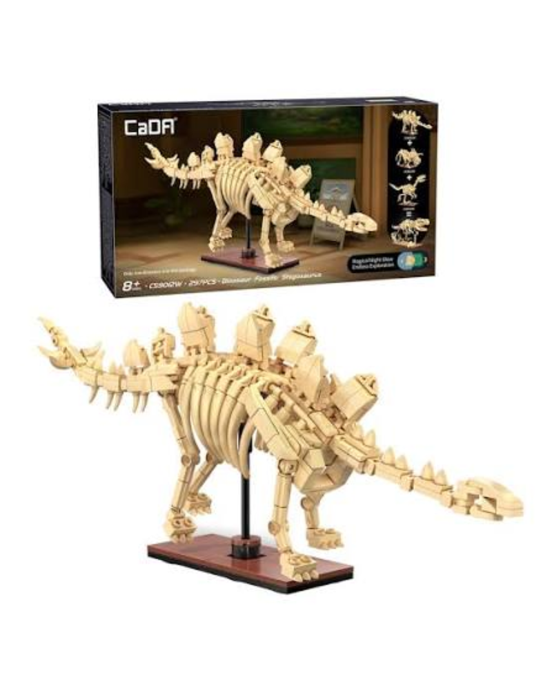 Cada Bricks Dinosaur Fossils - Stegosaurus - 297Pcs 