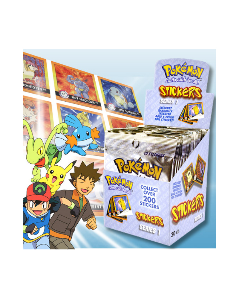 Društvena igra - Pokemon - TCG Series 1 - Stickers 