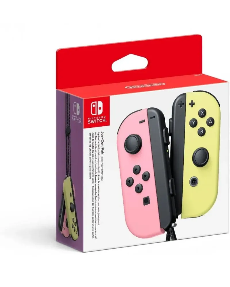 Gamepad Joy-Con Pair - Pastel Pink & Pastel Yellow 