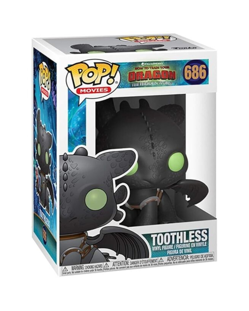 Bobble Figure How to Train Your Dragon POP! - Toothless 